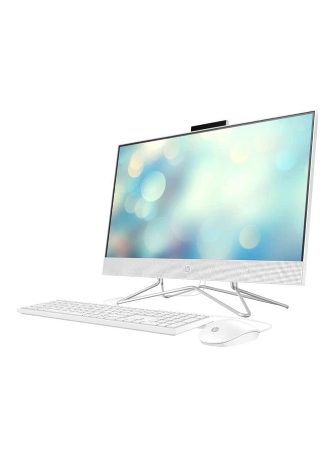 HP AIO 24-cb1013nh Desktop With 23.8-Inch Display, Core i7-1255U Processer/8GB RAM/512GB SSD/Intel Iris Xe Graphics/Windows 10 Home English/Arabic White - Image 3