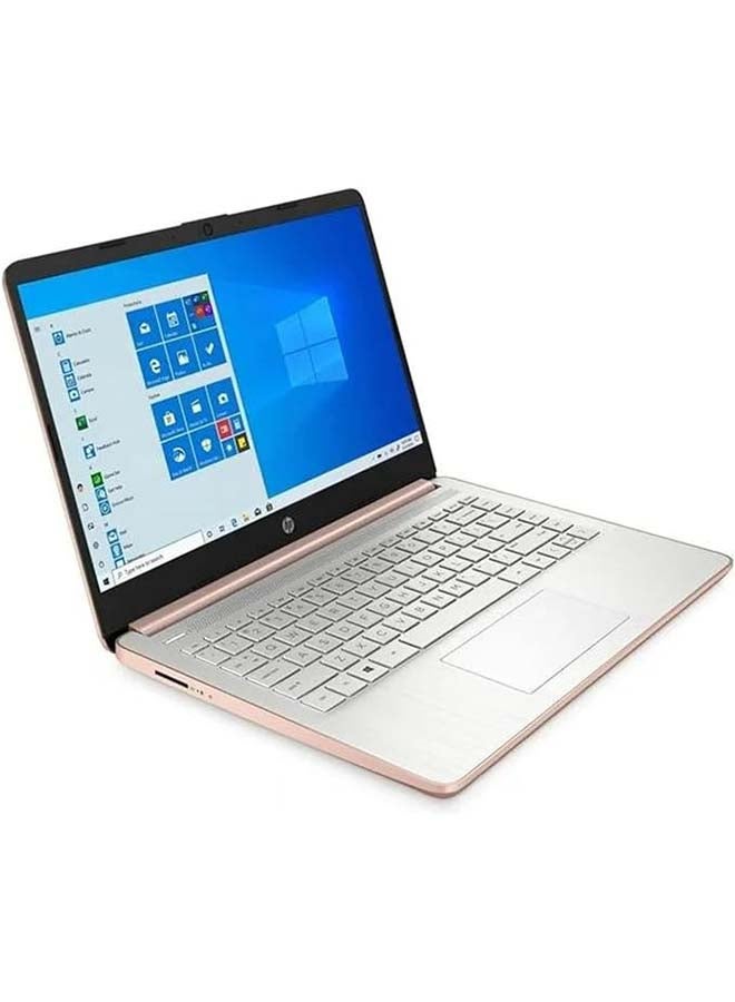 HP 2024 Newest 14s Slim (Upgraded Version) Laptop With 14-Inch Display, Pentium Silver N5030 Processor/4GB RAM/128GB SSD/Intel UHD Graphics 605/Windows 11 English/Arabic Rose Gold - Image 3