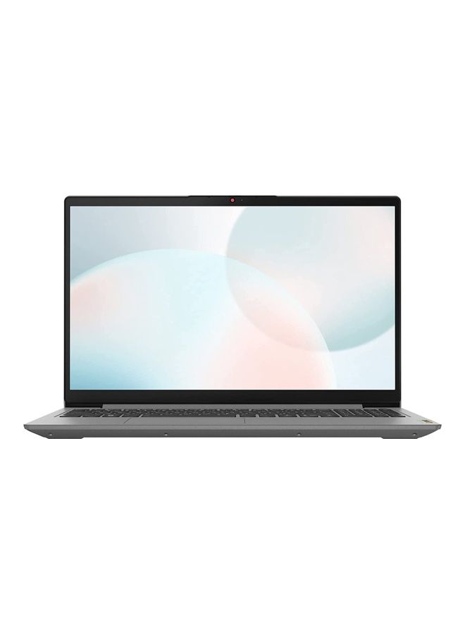 Lenovo IdeaPad 3 (Upgraded Version) Laptop With 15.6-Inch Display, Core i7 1255U Processor/8GB RAM/512GB SSD/Intel Iris XE Graphics/Windows 10 English/Arabic Arctic Grey - Image 1