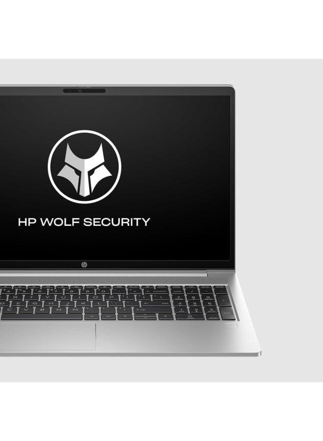 HP ProBook 450 G10 Laptop With 15.6-Inch Display, Intel Core i7-1355U Processor/16GB RAM/1TB SSD/Intel Iris XE Graphics/Windows 11 Pro + Bag English/Arabic Silver - Image 5