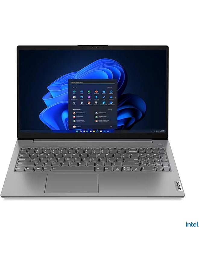 Lenovo V15 G3 IAP (Upgraded Version) Laptop With 15.6-Inch Display, Core i7-1255U Processor/16GB RAM/1TB SSD/Intel Iris Xe Graphics/Windows 11 English/Arabic Grey - Image 1