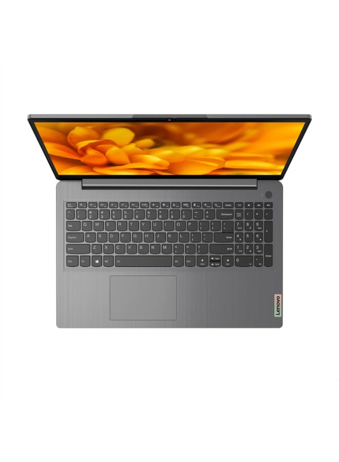 Lenovo IdeaPad 3 Laptop With 15.6-Inch Display, Intel Core i5-1135G7 Processor/8GB RAM/256GB SSD/Intel Iris XE Graphics/Windows 11 Home English/Arabic Grey - Image 3