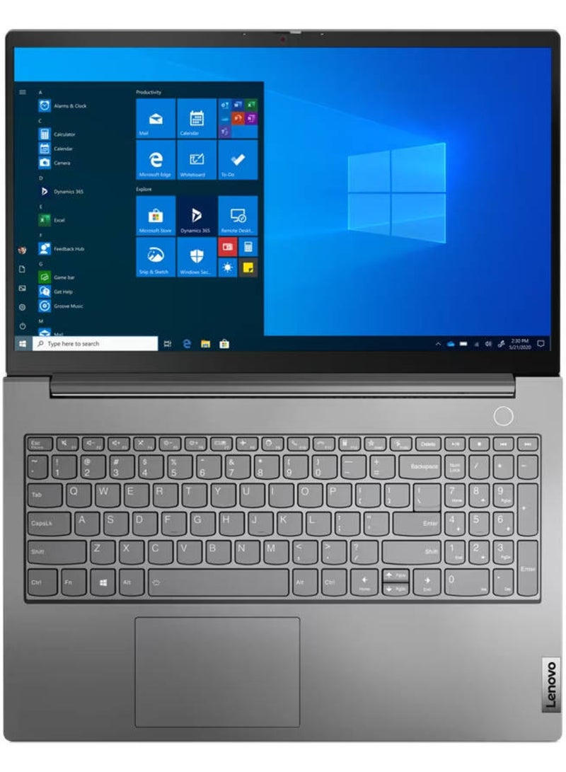 Lenovo 2022 Latest ThinkBook 15 G2 Business (Upgraded Version) Laptop 15.6â€ FHD Display Core i5-1135G7 16GB 1TB HDD+1TB SSD Intel Iris Xe Graphics WIN11 Pro Grey With Free Pro HT Bluetooth Headset English/Arabic grey - Image 5