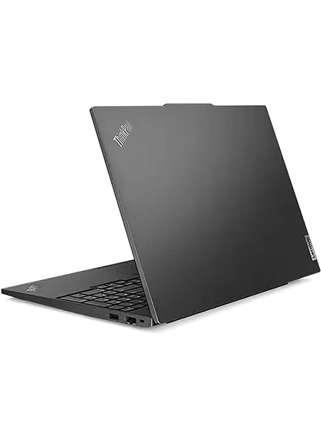 Lenovo Thinkpad E16 Business (Upgraded Version) Laptop With 16-Inch FHD Display, Core i7-1355U Processor/8GB RAM/512GB SSD/Intel Iris Xe Graphics/Windows 11 English/Arabic BLACK - Image 5