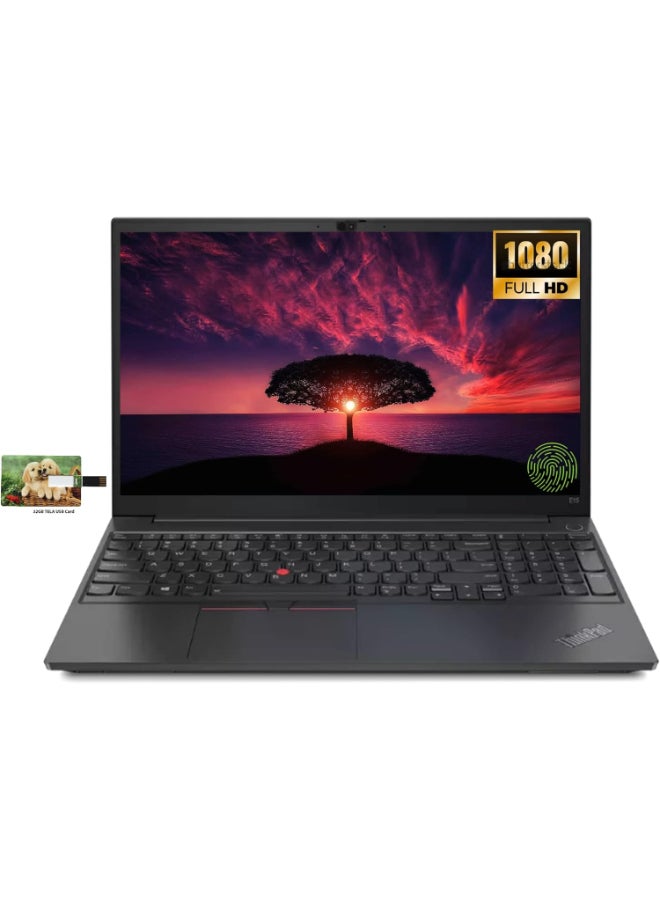 Lenovo ThinkPad E16 (Upgraded Version) Laptop With 16-Inch Display, Intel Core i7-13700H Processor/16GB RAM/1TB SSD/Intel Iris XE Graphics/Windows 11 Pro + 32GB Tela USB Card English/Arabic Black - Image 1