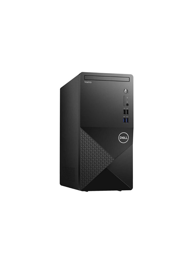 DELL (Upgraded Version) Vostro 3910 Tower PC, Core i3-12100 Processer/4GB RAM/1TB HDD/Intel UHD Graphics _ english_arabic Black - Image 1