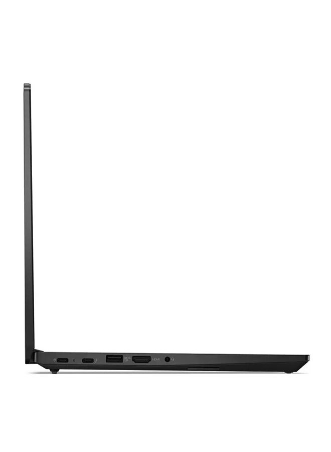 لينوفو ThinkPad E14 Gen 5 (Upgraded Version) Laptop with 14-Inch WUXGA Display/Intel Core i7-1355U/16GB RAM/1TB SSD/Intel Iris Xe Graphics/Windows 11 Pro/ English/Arabic Black - Image 4