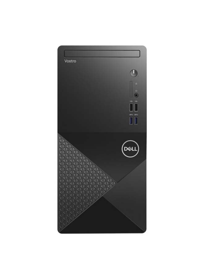 DELL (Upgraded Version) VOSTRO 3888 Tower PC, Core i3-10100 Processor/4GB RAM/1TB HDD/Intel UHD Graphics/Windows 10 Pro/International Version _ english_arabic black - Image 1