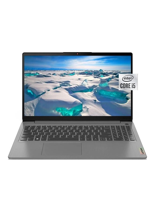 Lenovo IdeaPad 3i (Upgraded Version) Laptop With 15.6 Inch FHD Display, Core i5-1235U Processor/16GB RAM/512GB SSD/Intel Iris Xe Graphics/Windows 11 Pro With JAWFOAL English/Arabic Grey - Image 1