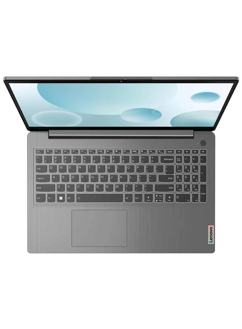 Lenovo IdeaPad 3 Laptop With 15.6-Inch Touch screen Display, Intel Core i7-1255u Processor/40GB RAM/1TB SSD/8Intel Iris XE Graphics/Windows 11 English/Arabic Grey - Image 4