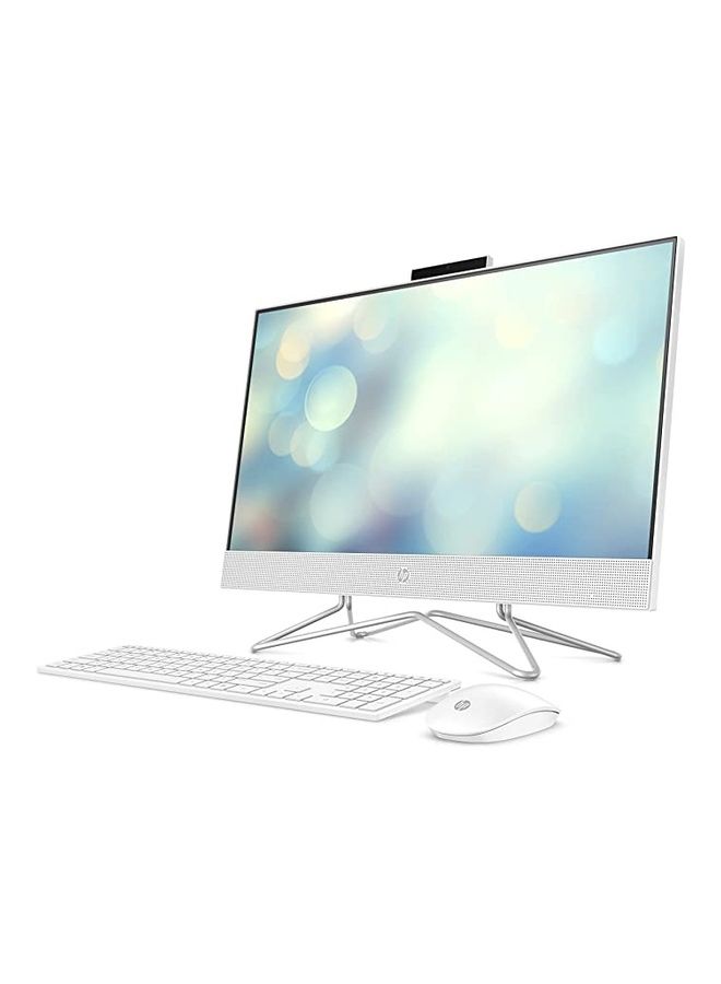 HP AIO 24 Desktop With 23.8-Inch Display, Core i7-1255U Processer/16GB RAM/512GB SSD/Intel Iris Xe Graphics/Windows 10 Home English/Arabic white - Image 2