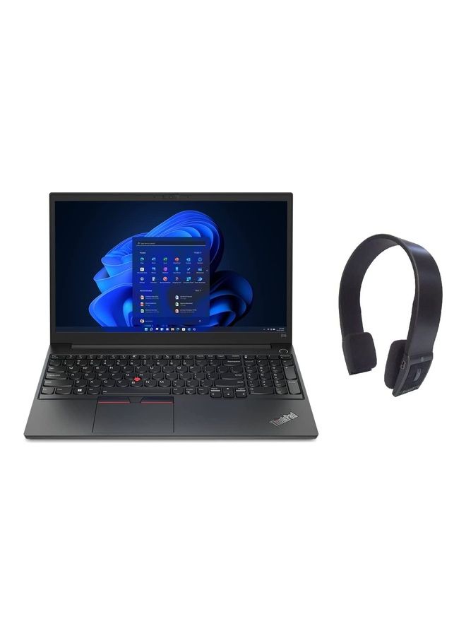 Lenovo ThinkPad E15 Gen 4 Business (Upgraded Version) Laptop With 15.6-Inch Full HD Display, Core i5-1235u Processor/40GB RAM/1TB SSD/Intel Iris XE Graphics/Windows 11 Pro With Pro HT Bluetooth Headset English/Arabic Black - Image 1