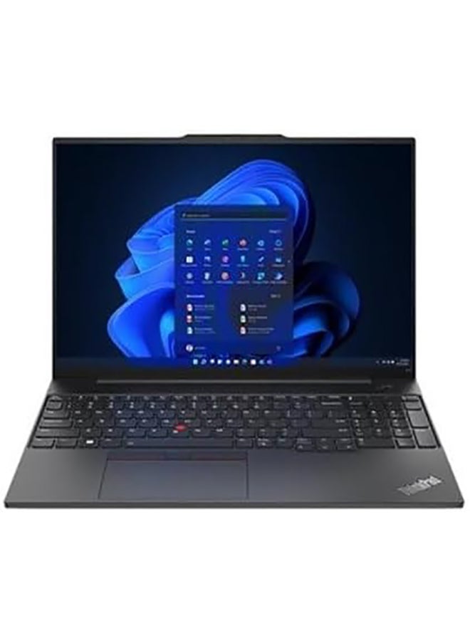 Lenovo ThinkPad E16 (Upgraded Version) Laptop With 16-Inch Display, Core i7-1355U Processor/16GB RAM/1TB SSD/â€ŽIntel Iris Xe Graphics/Windows 11 English/Arabic Black - Image 1