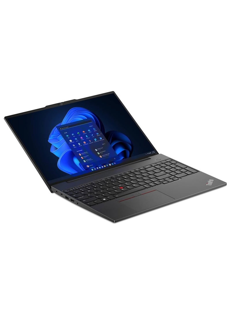 Lenovo ThinkPad E16 Gen 1 Laptop With 16-Inch Display, Core i7-1355U Processor/16GB RAM/512GB SSD/Intel Iris Xe Graphics/Windows 11 Pro English/Arabic black - Image 4