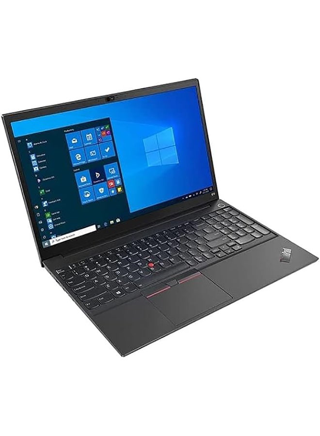 لينوفو ThinkPad E15 (Upgraded Version) Laptop With 15-Inch FHD Display, Core i5-1235U Processor/8GB RAM/512GB SSD/â€ŽIntel Iris Xe Graphics/Windows 11 Pro English/Arabic Black - Image 2