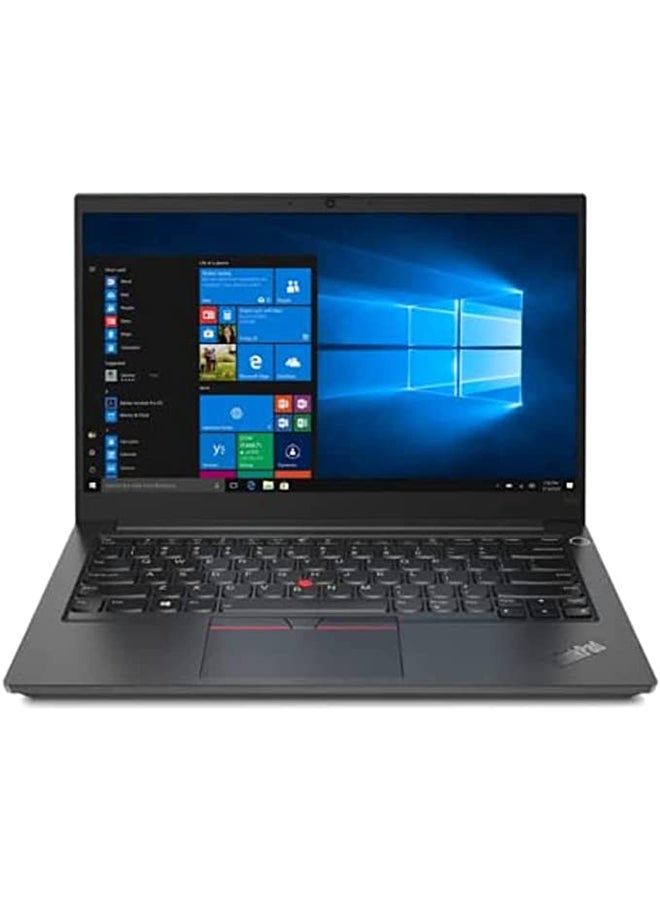 Lenovo ThinkPad E14 Gen 2 (Upgraded Version) Laptop With 14-Inch Display, Core I5-1135G7 Processor/8GB RAM/512GB SSD/Intel Iris Xe Graphics/Windows 10 Pro English/Arabic black - Image 1