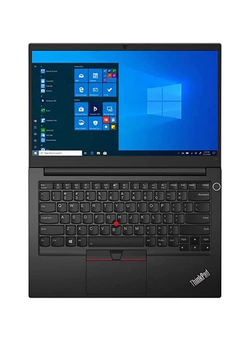 Lenovo ThinkPad E14 Gen 2 (Upgraded Version) Laptop With 14-Inch Display, Core I5-1135G7 Processor/8GB RAM/512GB SSD/Intel Iris Xe Graphics/Windows 10 Pro English/Arabic black - Image 4