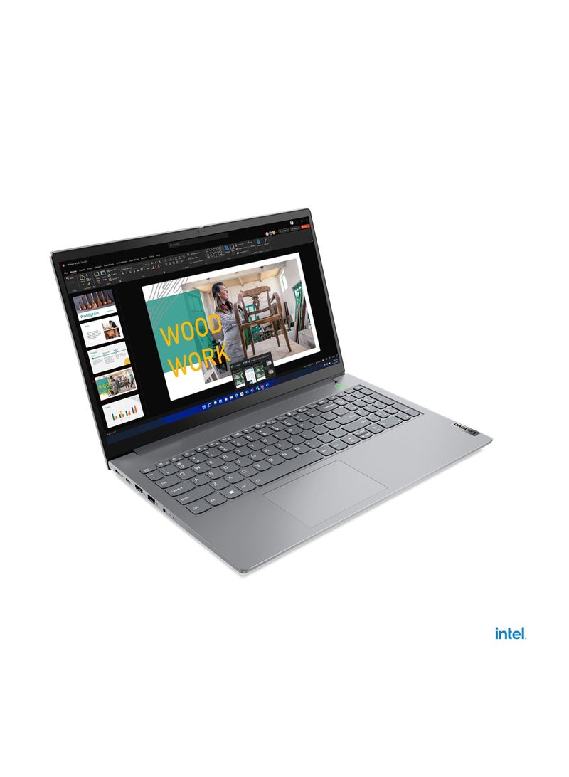 لينوفو ThinkBook 15 Gen 4 Intel Core i7-1255U 8Gb Ram 512Gb Ssd 15.6" FHD DOS UK English/Arabic Mineral Grey - Image 2