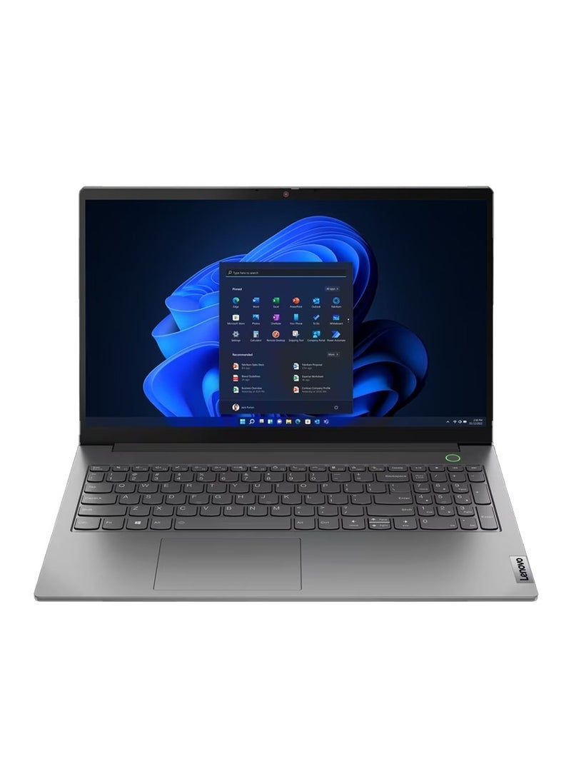 Lenovo ThinkBook 15 Gen 4 IntelÂ® Coreâ„¢ i5-1235U 8Gb Ram 512Gb Ssd 15.6 FHD Non-Backlit No OS With Bag English/Arabic Mineral Grey - Image 1
