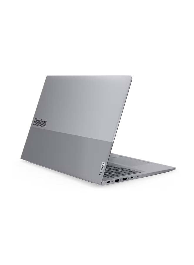Lenovo ThinkBook 16 Gen6 with 16-Inch WUXGA Display, 13th Gen, Core i5-1335U Processor/16GB Ram/512GB SSD/Intel Iris Xe Graphics/Windows 11/International Version English/Arabic Mineral Grey - Image 5
