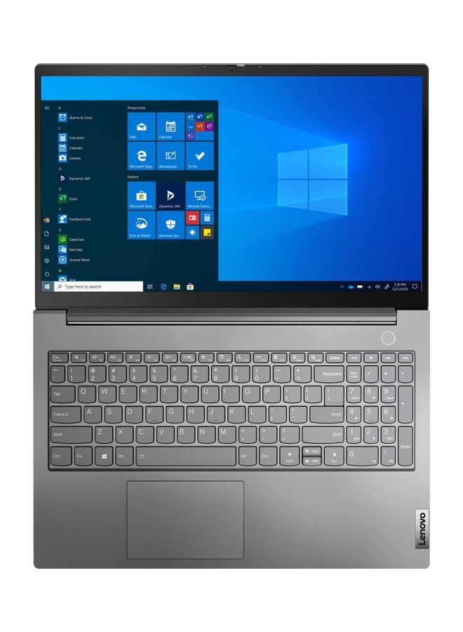 لينوفو ThinkBook 15 Gen 2 (Upgraded Version) Laptop With 15.6-Inch Display, Core i7-1165G7 Processor/16GB RAM/1TB HDD SSD/Intel Iris XE Graphics/Windows 10 Pro English/Arabic Mineral Grey - Image 4