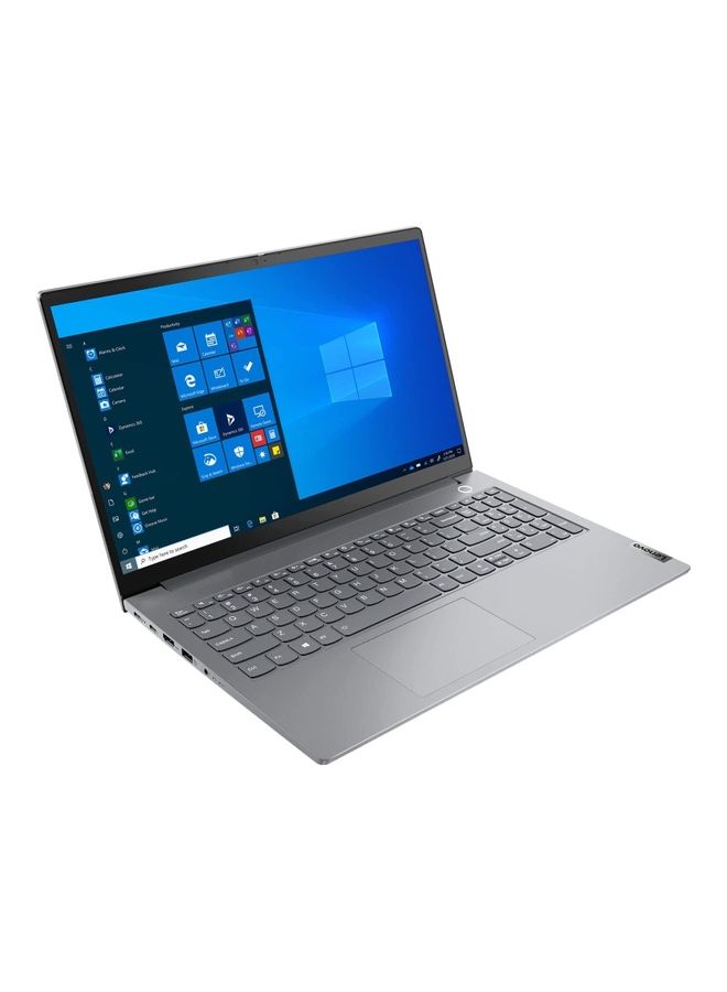لينوفو ThinkBook 15 Gen 2 (Upgraded Version) Laptop With 15.6-Inch Display, Core i7-1165G7 Processor/16GB RAM/1TB HDD SSD/Intel Iris XE Graphics/Windows 10 Pro English/Arabic Mineral Grey - Image 2