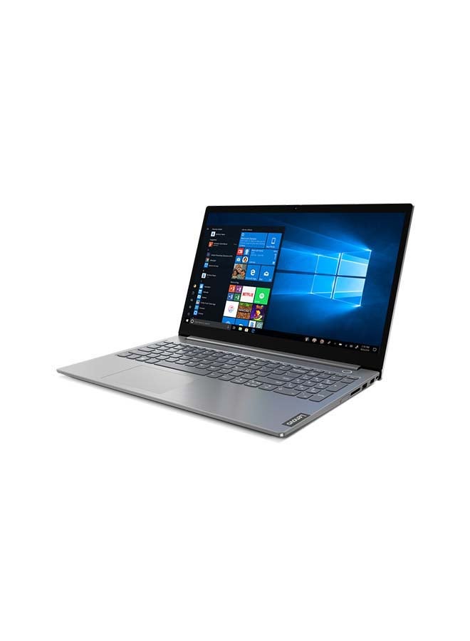Lenovo ThinkBook 15 (Upgraded Version) Laptop With 15.6-Inch Full HD Display/Core i7 Processer/8GB RAM/1TB HDD/Intel Iris Plus Graphics/DOS (Without Windows)/International Version English/Arabic Mineral Grey - Image 2