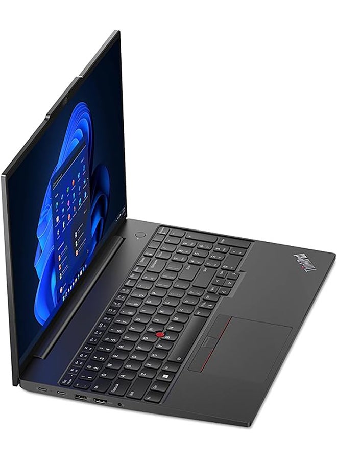 Lenovo Thinkpad E16 Business (Upgraded Version) Laptop With 16-Inch FHD Display, Core i7-1355U Processor/16GB RAM/512GB SSD/Intel Iris Xe Graphics/Windows 11 English/Arabic BLACK - Image 3