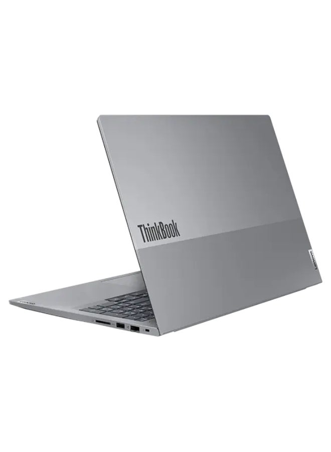 Lenovo ThinkBook 16 (Upgraded Version) Laptop With 16-Inch Display, Intel Core i7-13700H Processor/8GB RAM/512GB SSD/Intel Iris Graphics/Windows 11 Pro English/Arabic Arctic Grey - Image 3