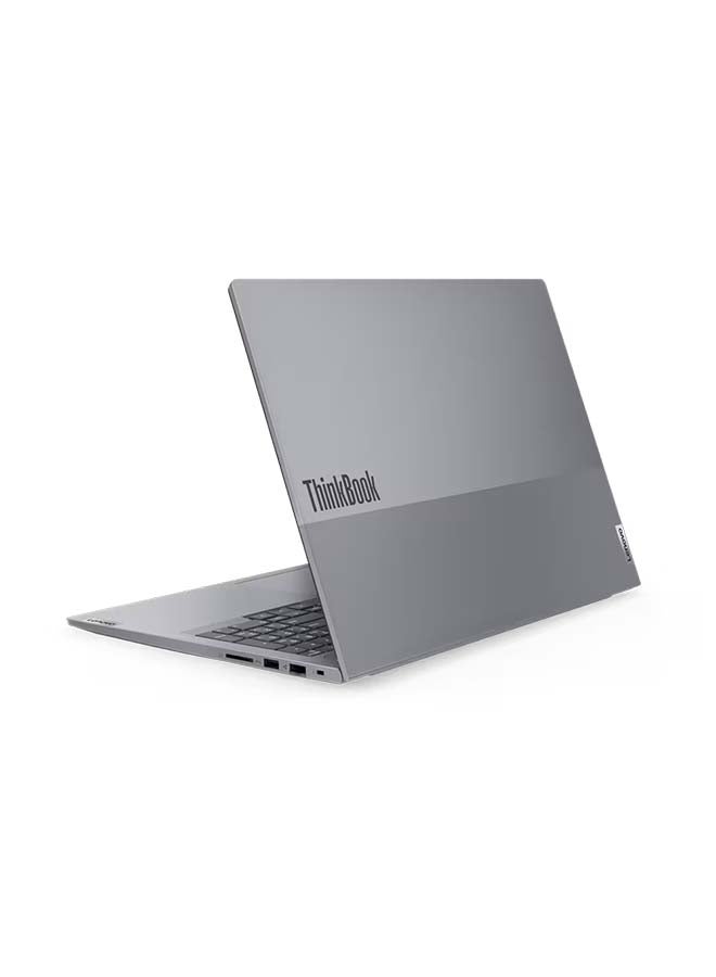Lenovo ThinkBook 16 Gen6 with 16-Inch WUXGA Display, 13th Gen, Core i5-1335U Processor/32GB Ram/2TB SSD/Intel Iris Xe Graphics/Windows 11/International Version English/Arabic Mineral Grey - Image 4