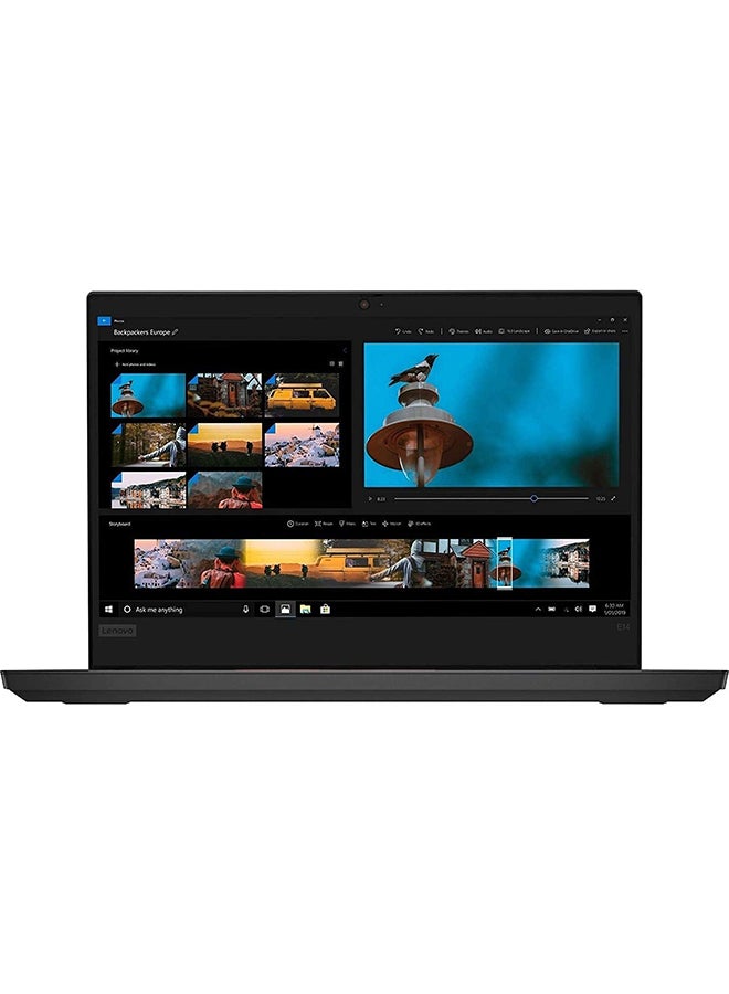 Lenovo ThinkPad E14 Gen 2 (Upgraded Version) Laptop With 14-Inch FHD Display, Core i5-1135G7 Processor/16GB RAM/512GB SSD/Intel Iris Xe Graphics/Windows 11 Pro English/Arabic Black - Image 1