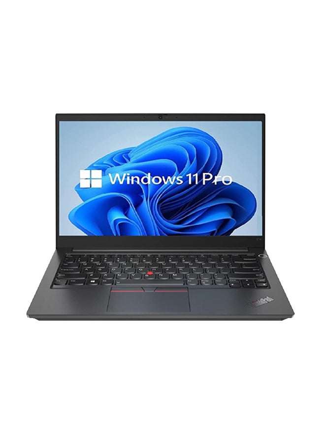 لينوفو ThinkPad E14 Gen 2 (Upgraded Version) Laptop With 14-Inch Display, Core i5-1135G7 Processor/16GB RAM/1TB SSD/Intel Iris Xe Graphics Windows 11 Pro With Golla Sleeve case English/Arabic Black - Image 1