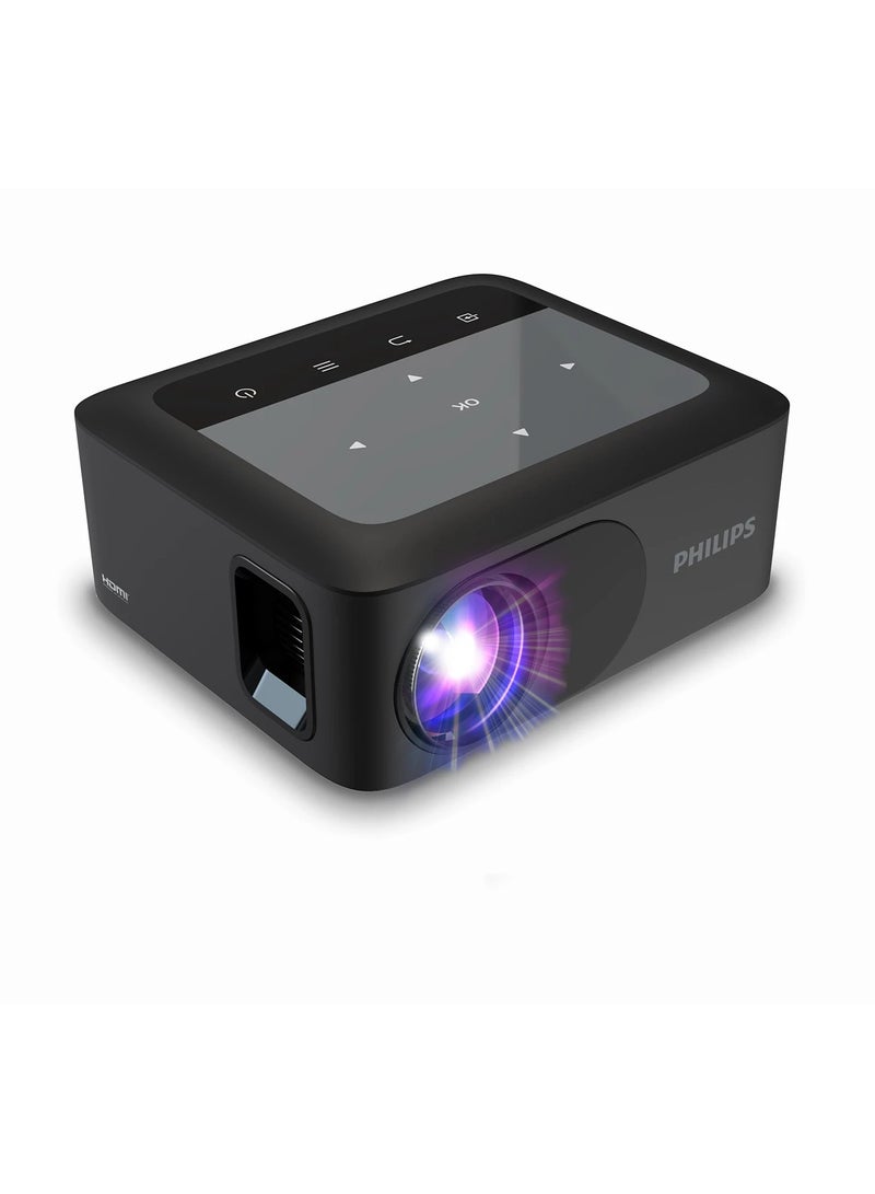 فيليبس NeoPlix 110 HD Home Projector NPX110/INT Black - Image 1