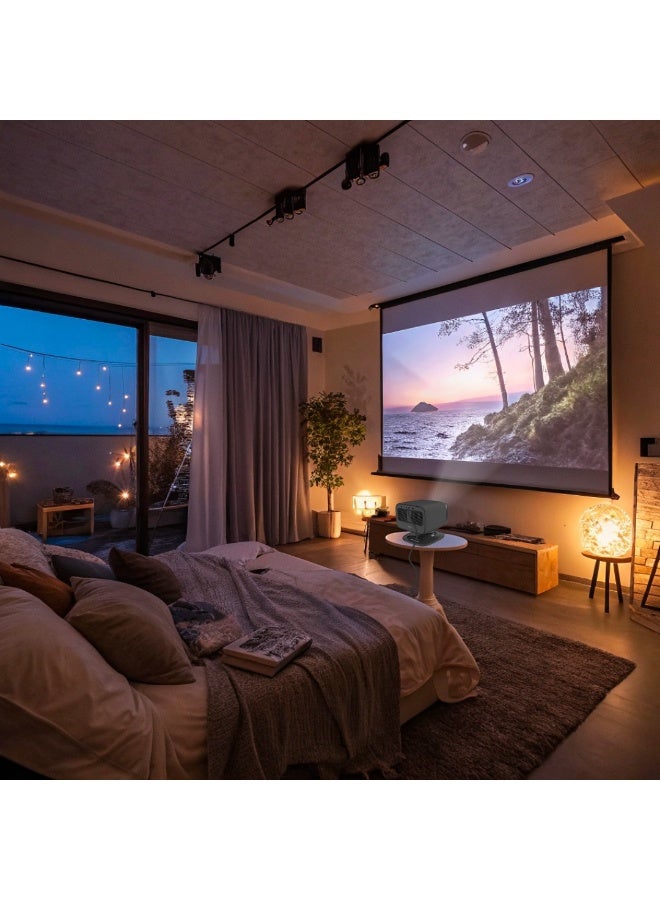 Philips Neopix 450 Smart Projector, Full HD 1920x1080p, Google TV, LED Light Source, 2x5W Stereo Speakers NPX450/INT Black - Image 4