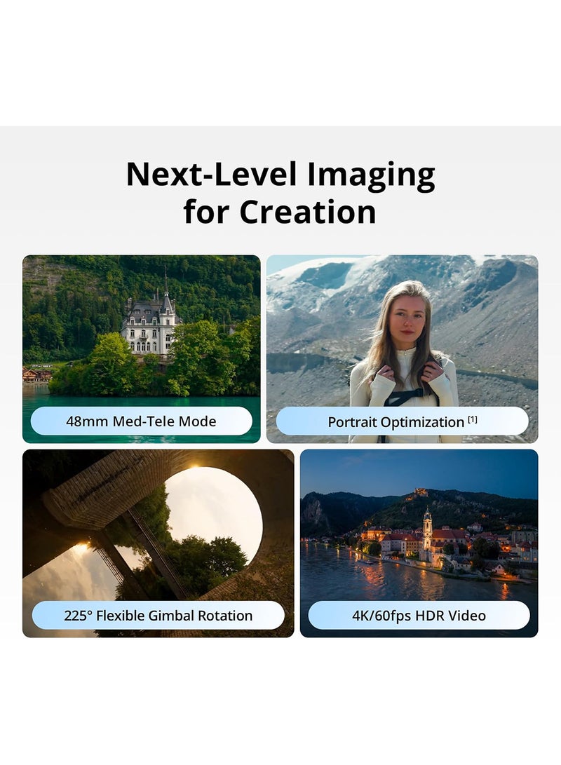 dji Mini 5 Pro, Foldable Drone with Camera, 1-Inch CMOS, Omnidirectional Obstacle Sensing, ActiveTrack 360°, 225° Gimbal Rotation, 20km Transmission, 4K Drone for Beginners - MOIAT Certified - Image 3