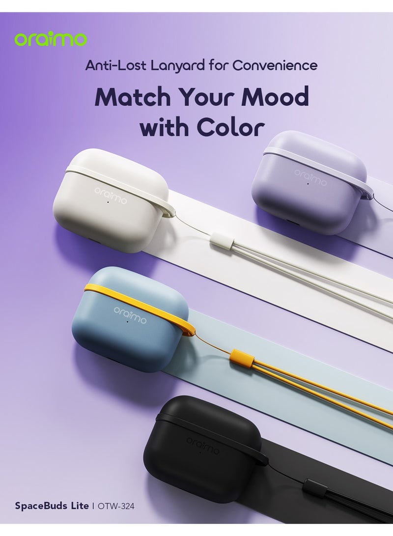Oraimo OTW-324 SpaceBuds Lite True Wireless Earbuds with Sound360 Spatial Audio and 40-Hour Playtime Black - Image 3
