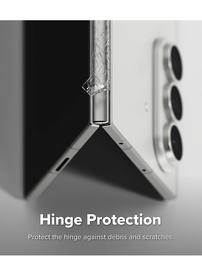 Ringke Hinge Dual Easy Pro Film Compatible with Samsung Galaxy Z Fold 7 Screen Protector, Premium 9H Hardness, Anti-Scratch- 2 Pack, W Installation Jig - Clear - Image 4