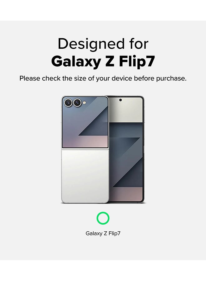 Ringke 3-in-1 Protector Pro Cover Display + Inner Screen + Foldable Hinge, Designed for Samsung Galaxy Z Flip 7 Screen Protector - Clear - Image 2