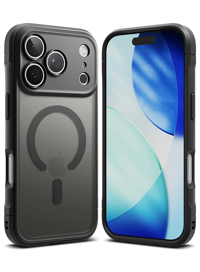 Ringke Fusion Bold Magnetic For iPhone 17 Pro Max Case Cover Firm Grip Frame Anti-Fingerprint Frosted Hard Back Shockproof Bumper Back Cover - Matte Smoke - Image 1
