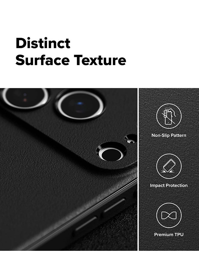 Ringke Onyx Case For iPhone 17 Pro Max, Enhanced Grip Tough Flexible TPU Shockproof Rugged TPU Bumper Drop Protection Phone Cover - Black - Image 3