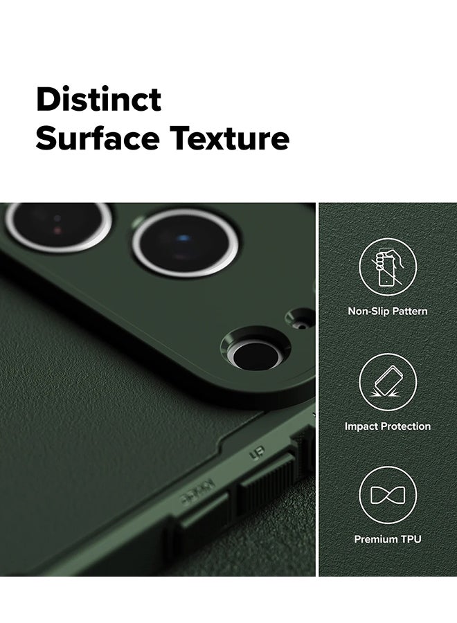 Ringke Rugged Gear For iPhone 17 Pro Max Case For MagSafe, Prevents Oily Smudges Non-Slip Enhanced Grip Protective Cover - Dark Green - Image 5