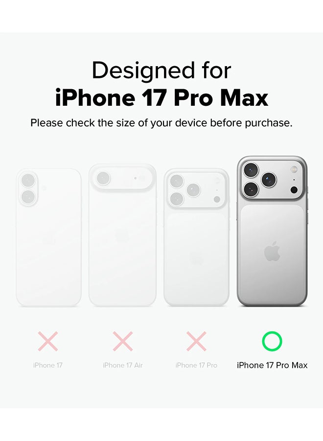 Ringke Silicone Magnetic For iPhone 17 Pro Max Case Cover Powerful Magnet Long Lasting Silky Feel Anti-Fingerprint - Light Purple - Image 2