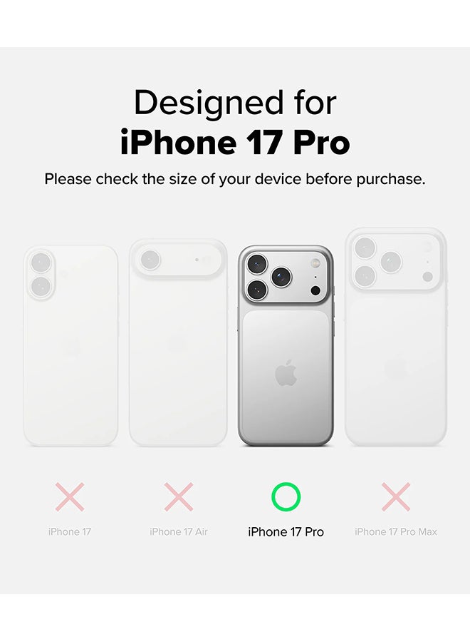 Ringke Fusion Magnetic Case For iPhone 17 Pro Case Cover Strong Magnet Anti-Fingerprint Rugged Shockproof Protective Phone Cover - Clear - Image 2