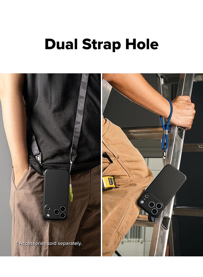 Ringke Onyx Magnetic For iPhone 17 Pro Case For MagSafe Enhanced Grip Tough Flexible TPU Shockproof Rugged TPU Bumper Drop Protection Phone Cover - Black - Image 5