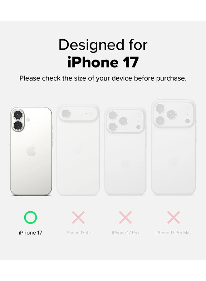 Ringke Onyx Magnetic For iPhone 17 Case [For MagSafe] Enhanced Grip Tough Flexible TPU Shockproof Rugged TPU Bumper Drop Protection Phone Cover - Camo Black - Image 2