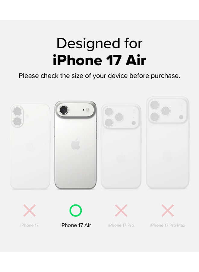 Ringke Tempered Glass Easy Slide For iPhone 17 Air Screen Protector, Case Friendly 9H Hardness, Anti-Scratch, Easy to Install - 2 Pack, W Installation Jig - Image 2