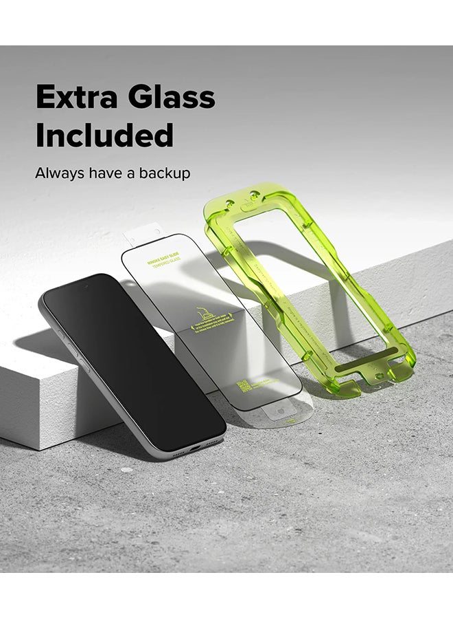 Ringke Tempered Glass Easy Slide For iPhone 17 Pro Max Screen Protector, 9H Hardness, Anti-Scratch, Easy to Install - 2 Pack, W Installation Jig - Image 5