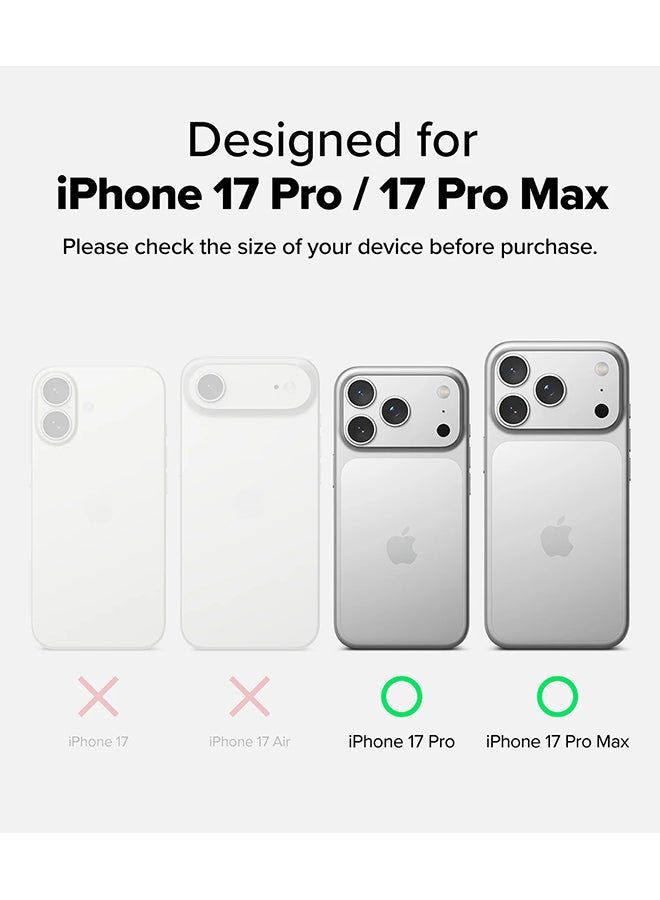 Ringke Camera Lens Frame Glass Protector For iPhone 17 Pro / 17 Pro Max, Anti-Fingerprint Tempered Glass Covers & Aluminum Alloy Frames - 2 Pack - Image 2