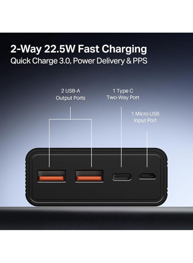 بوات EnergyShroom PB400 مع بطارية 20000mAh، شحن سريع ثنائي الاتجاه 22.5W، حماية ذكية IC بطبقة 12 - Image 4