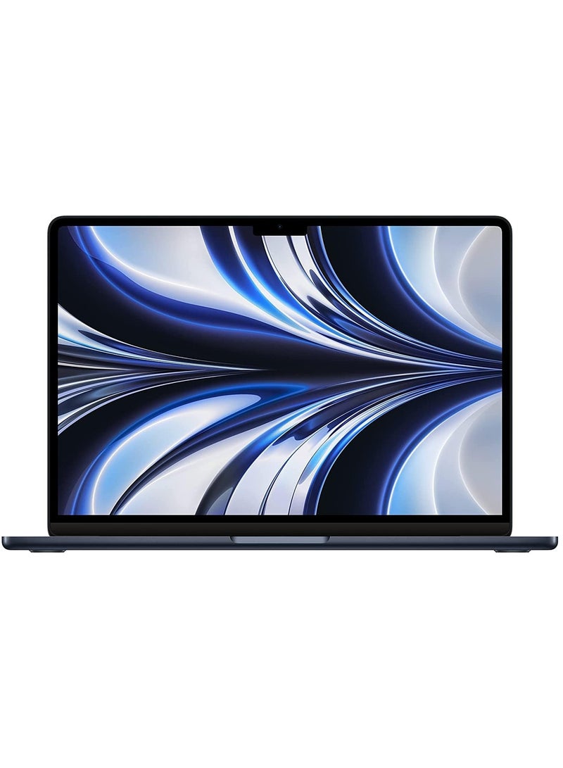 Apple Renewed - MacBook Air 2022 with Apple M2 Chip, 8-Core CPU/8-Core GPU, 13-inch, 8GB RAM, 256GB SSD Storage, Midnight English/Arabic Midnight - Image 2